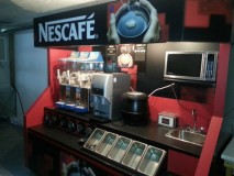 Complete Coffee Display and Snack Centre with Storage Like New!