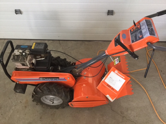 Rototiller Husqvarna Crt 51 Great Shape Sold My Cms